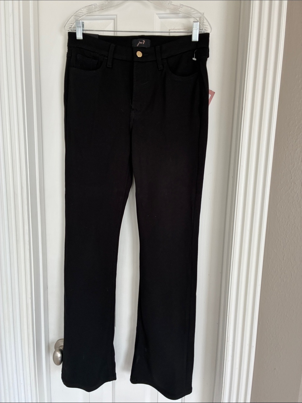Jen7 by 7 For All Mankind Black Bootcut Ponte Pant